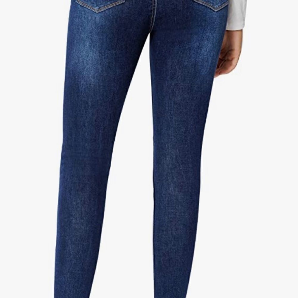 Ripped Skinny Jeans High Waist Distressed Stretchy - Picture 8 of 14